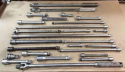 Socket Extensions-Breaker Bars Lot USA -Snap On - Craftsman -Cornwell And Others • $89