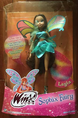 Last Pc NEW RETIRED VHTF Winx Club Sophix Fairy Layla Aisha Doll NIB • $99.99