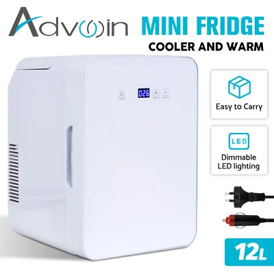 $104.90 • Buy Advwin Portable Mini Fridge 12L Digital Camping Cooler/Warmer