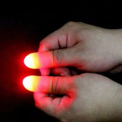£7.77 • Buy Magic Tricks Thumb Light Magic Light-up Finger Illusion Magicians Prop T7