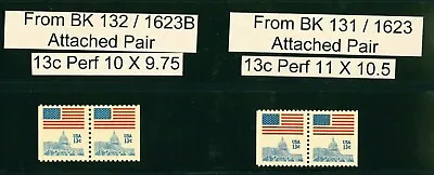 US Scott # 1623B Joint Pair & 1623 Joint Pair MNH  • $3.35