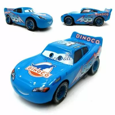 Disney Pixar Cars NO.95 DiNOco Lightning McQueen 1:55 Diecast Toy Car Boy Gifts • £6.38
