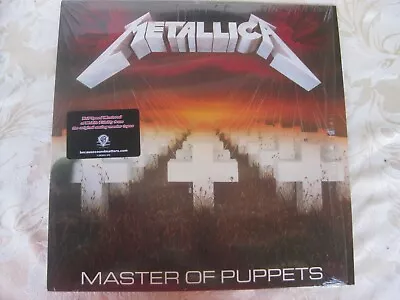 Metallica Master Of Puppets Vinyl LP  Half Speed Recording W/ Original Shrink • $85