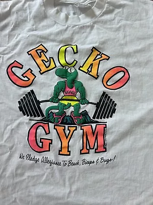 Vintage Stedman Gecko Gym Hawaii XXL T-Shirt • $40