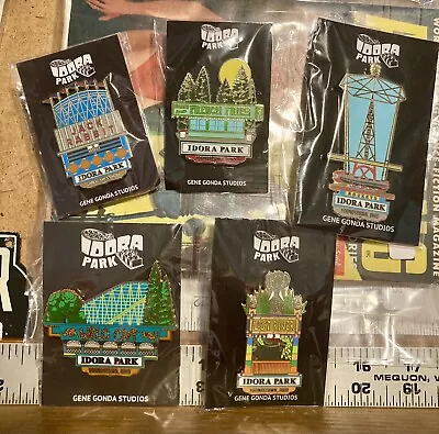 Youngstown Ohio Idora Park Limited Edition Pin Set. • $95