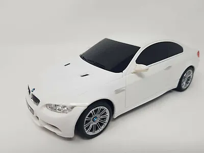 BMW M3 WHITE LED LIGHTS Radio Remote Control Car 1/24 Scale Official Licensed • £15.99