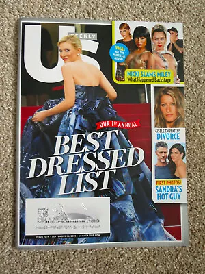 Us Weekly Magazine September 142015 1st Annual Best Dressed List+muppets Issue • $3.99