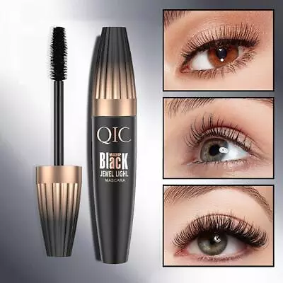 4D Silk Fiber Eyelash Mascara Extension Makeup Black Au Eye Waterproof X3R7 • $6.08