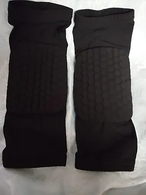 McDavid Sleeve Pads Elbow Set Of 2 Sz L  Black Compression • $9.99