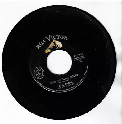 SAM COOKE - BABY BABY BABY / SEND ME SOME LOVIN' - 1963 45rpm VINYL RECORD • $12.50