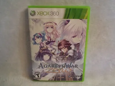 $14.24 • Buy Record Of Agarest War Zero (Microsoft Xbox 360, 2011) CIB