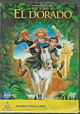 Dreamworks The Road To EL DORADO DVD Region 4 • $9.30