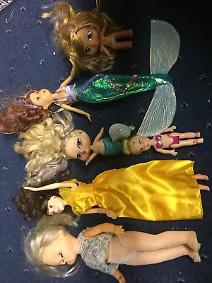 Job Lot Dolls Rare Bratz Baby Mermaid & Simba Dolls • $20.21