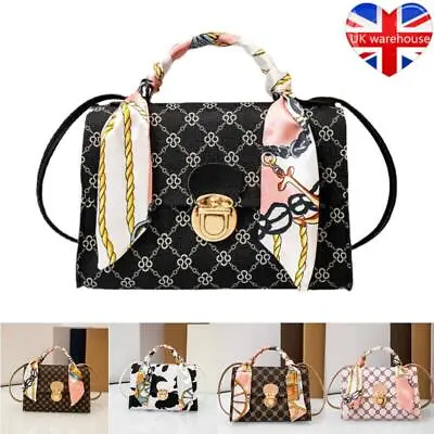 £6.27 • Buy Leather Messenger Luxury Crossbody Bag Womens Designer Shoulder Bags Handbags UK
