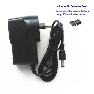 AU Plug 9V Power Adapter For Argos Pink Portable DVD Player • $8.25