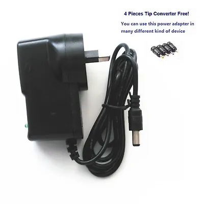 $8.25 • Buy AU Plug 9V Power Adapter For Argos PVS3377 PVS3377P 7  Portable DVD