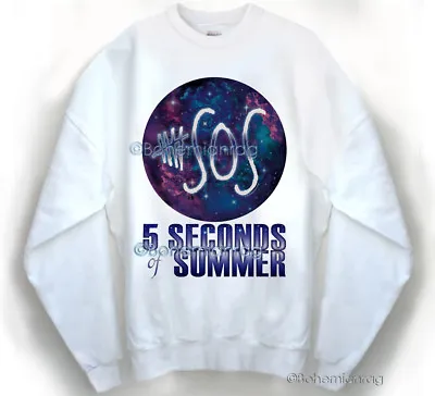 5 SECONDS OF SUMMER Sweatshirt 5SOS Sweatshirt Limited Edition • $24.95