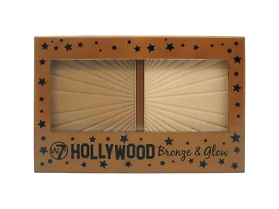 W7 HOLLYWOOD BRONZE & GLOW IN BLISTER - COUNTOUR AND HIGHLIGHT KIT Free Postage • £6.99