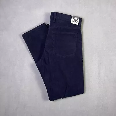 Gap Corduroy Pants Men’s 36x34 Navy Slim Straight Classic Classic New With Tags • $24.99