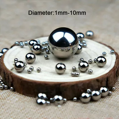 304 Stainless Steel Ball Dia 1mm-10mm High Precision Bearing Balls Smooth Ball • $83.14