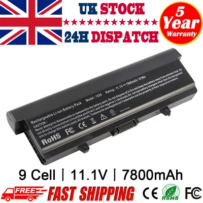 £16.49 • Buy 9 Cell Battery For Dell Inspiron 1525 1526 1545 1546 Model# GP952 M911G GW240 PC