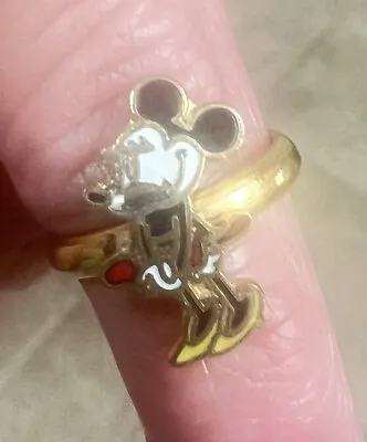 Vintage Disney Minnie Mouse Adjustable Ring Walt Disney Productions • $8.99