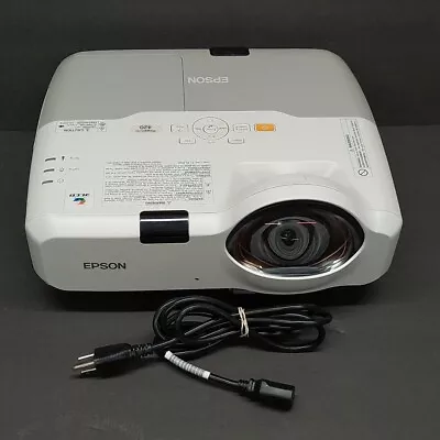 Epson PowerLite 420 XGA 3LCD Projector H447A With 2142 Lamp Hours Working  • $39.99