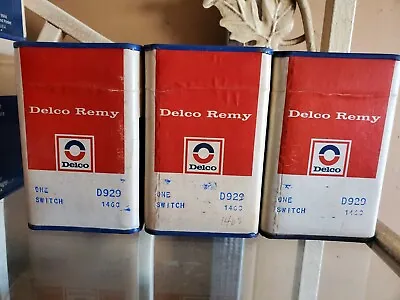 NOS Delco Remy 1468 D929 Solenoid Switch 1933-39 Pontiac Packard 1114541 • $55