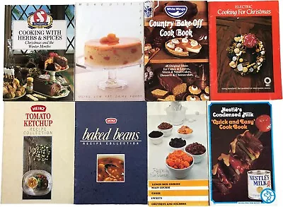 8 BK BUNDLE: Various Recipe Booklets - See Description For Details PB GOOD Cond • $28