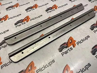 2005 Mitsubishi L200 Warrior Chrome Door Sill Trims 1998-2006 • $75.78