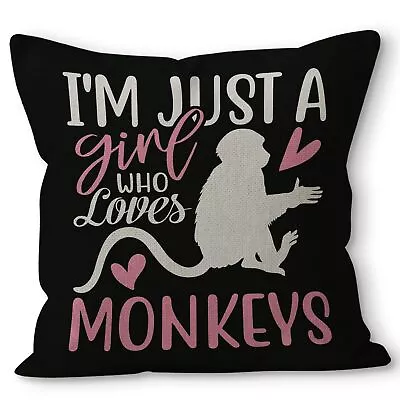 Monkey Pillow Covers 18x18Monkey GiftsMonkey Gifts For GirlsGifts For Monkey ... • $13.34