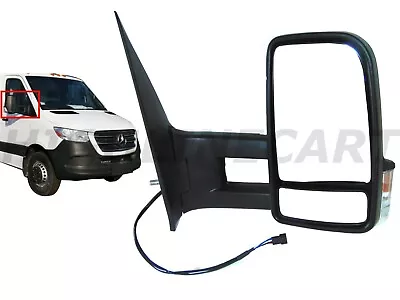 For 2006-2018 Sprinter Right Side Rear View Mirror Long Arm Heated Power Signal • $139.15