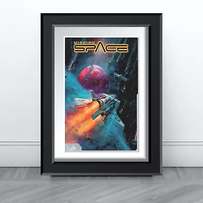 Disney World Mission Space Spaceship Epcot Retro Poster Print WDW • $19.49