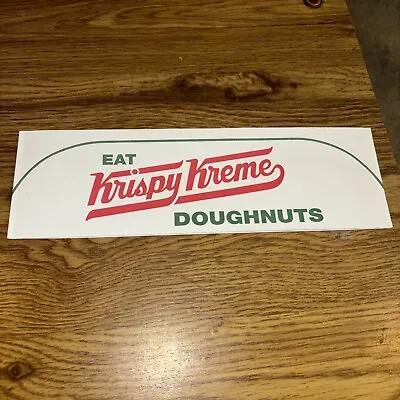 Eat Krispy Kreme Doughnuts  Employee Cook Advertising Paper Hat - NEW • $4.99