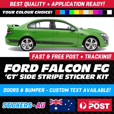 Ford Falcon Fg - Gt Side Stripe Sticker Kit - All Fg Sedan Models + Xr6 Xr8 Fpv • $94.95