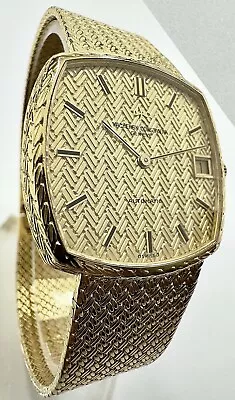 Vacheron Constantin Ref 44005 Gents 1980 Rare 18k Gold Collector Watch Automatic • $7397.93