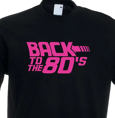 £10 • Buy Childrens Back To The Future 80's Fancy Dress Novelty Unisex T Shirt Gift Pink