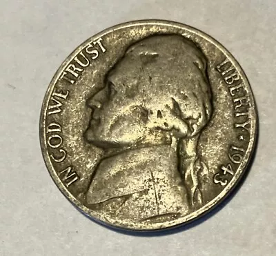 1943 D Jefferson Nickel C21 • $5.15