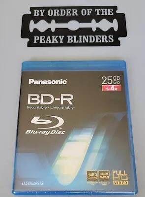 £4.99 • Buy 1 Panasonic Bd-r 25gb Blu-ray Recordable Disc