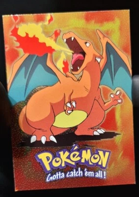 $15 • Buy Charizard #06 Pokemon Card Rainbow Holo Foil E6 Of 12 Topps Rare Vintage 1999