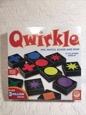 Qwirkle Mindware Strategy Mix And Match Tile Board Game NEW Sealed • £17.05