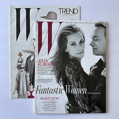 W Magazine 2011 JULIA ROBERTS Tom Hanks Penelope Cruz Alicia Keys Trend Suppleme • $20