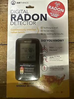 Airthings Radon Detector • $48.95