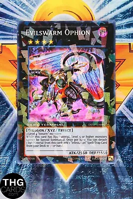 Evilswarm Ophion DT07-EN091 Parallel Super Rare Yugioh Card Duel Terminal • $31.57