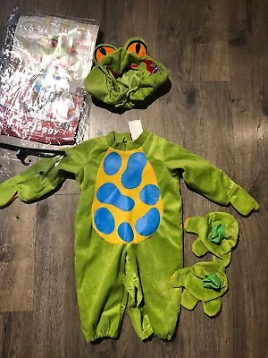 $34.99 • Buy Baby Animal Halloween Costume Lil' Froggy Little Green Frog 6-12 Months S Small