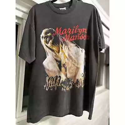 Marilyn Manson Sweet Drams Washed Vintage Reprint Brockum Tag • $59