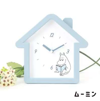 Moomin House Die Cut Table ＆ Wall Clock Moomin Valley T's Factory F/S Tracked • $48