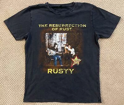 The Resurrection Of The Rust Elvis Costello 50th Anniversary Rusty T-shirt • $24.95