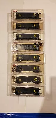 Atlas N Scale Chessie 90 Ton Hopper Lot Of 8 W Free Ship! • $20.50