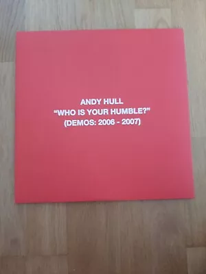 £40 • Buy ANDY HULL  WHO IS YOUR HUMBLE? /  Born Of You  2LP Splatter Manchester Orchestra